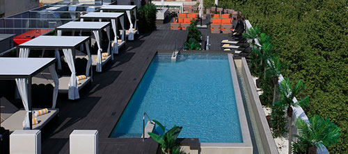 The Roof chill out terraza piscina